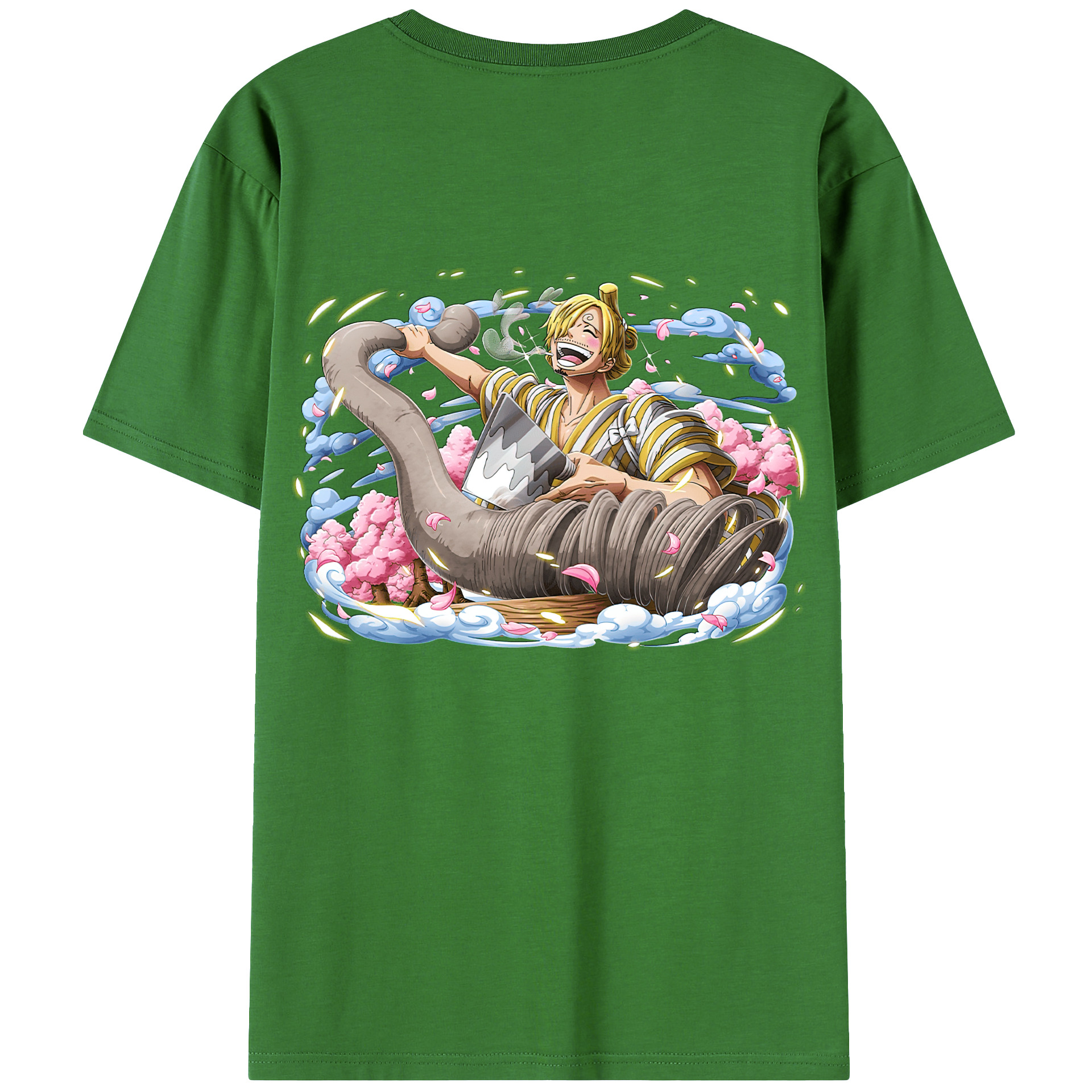 （画像用） ワンピース サンジ ONE PIECE Sanji レディース半袖Tシャツ(バックプリント)